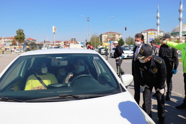 Ülke Genelinde Yapılan Türkiye Huzur Uygulaması Sakarya’da Havadan Görüntülendi