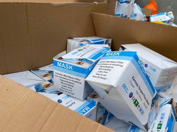 Ambarlı Gümrüğü İçerisinde Maske Operasyonu