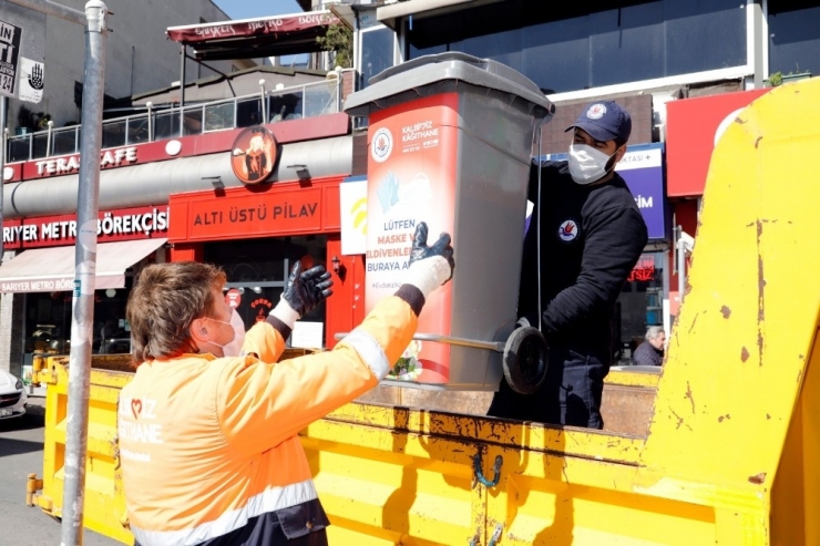 Kâğıthane’de 150 Tıbbi Atık Konteyneri Konumlandırıldı