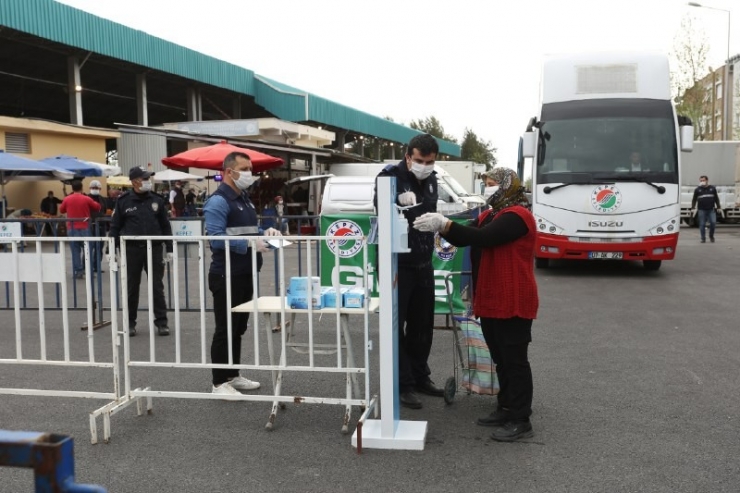 Kepez’in Pazarlarına Korona Virüs Düzenlemesi