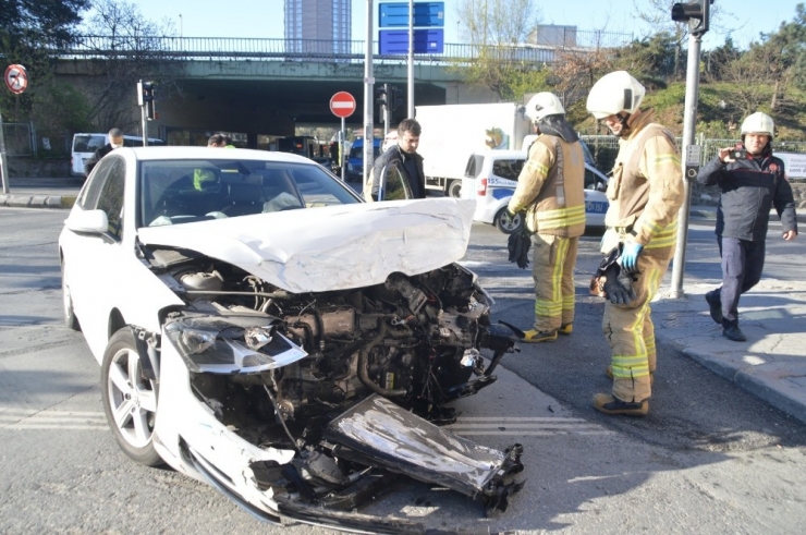 Mecidiyeköy’deki Kaza Kamerada