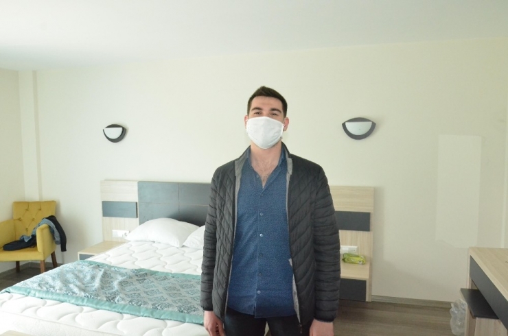 Korona Virüsün Kahramanları Belediye Tesislerinde Misafir Ediliyor