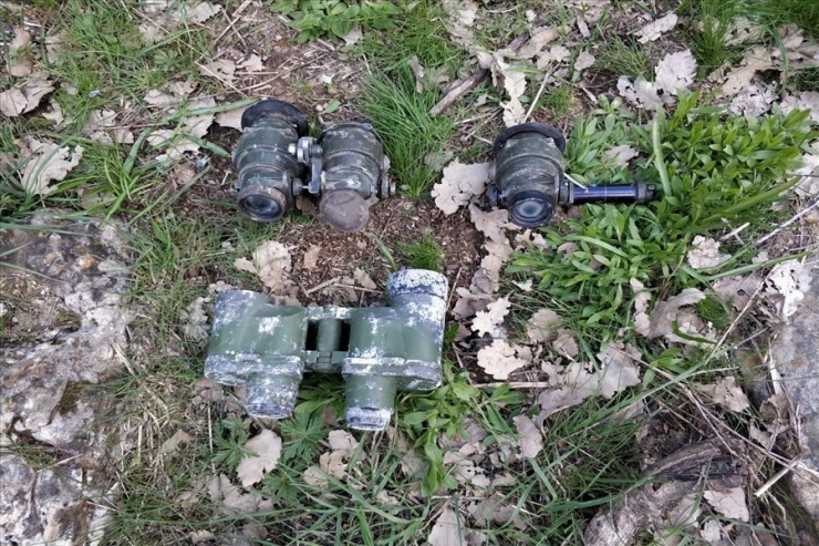 Msb; "Çukurca Ve Irak Kuzeyi Haftanin’de Terör Örgütü Pkk’ya Ait Mühimmat Ve Yaşam Malzemeleri Ele Geçirildi"