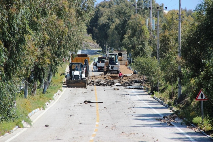 Su Borusu Bomba Gibi Patladı, Taş Üstünde Taş Kalmadı