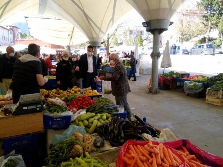 Kaymakam Halk Pazarını Denetledi