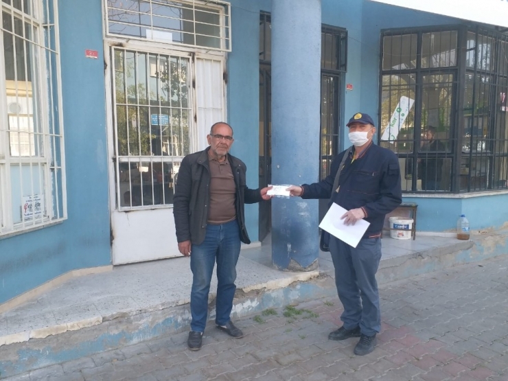 Ücretsiz Maskeler, Ptt Aracılığıyla Vatandaşlara Teslim Edilmeye Başlandı