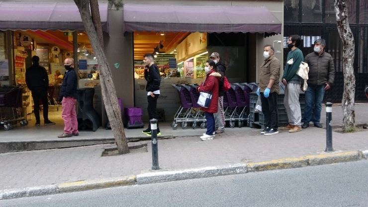 Yasağa Sayılı Saatler Kala Alışverişini Yapan Vatandaştan Pes Dedirten Savunma