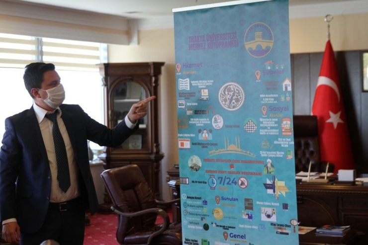 Trakya Üniversitesi Kütüphane Ve Dokümantasyon Daire Başkanlığından Önemli Başarı