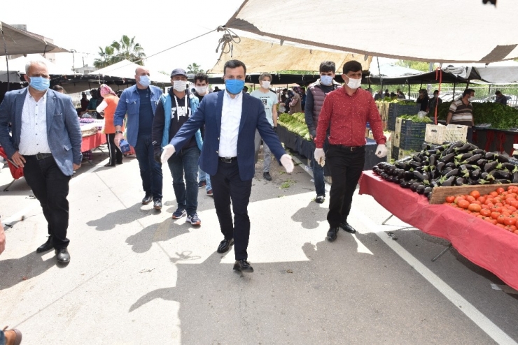 Yüreğir’de Semt Pazarlarına Korona Virüs Düzenlemesi