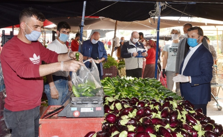 Yüreğir’de Semt Pazarlarına Korona Virüs Düzenlemesi