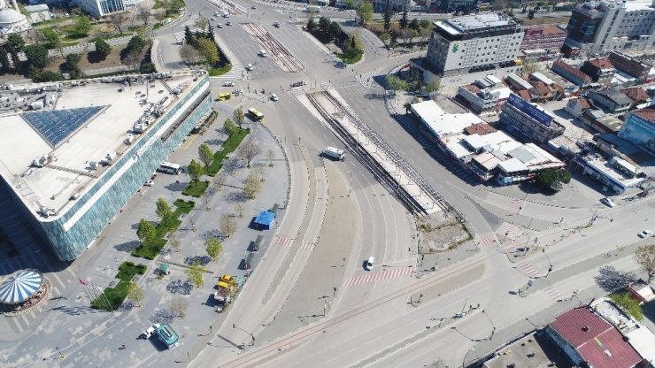 Sessiz Bursa Havadan Görüntülendi