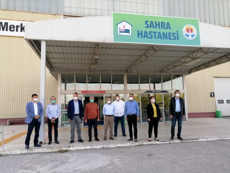 Sözde Sahra Hastanesine Adana İl Sağlık Müdürlüğünden İnceleme