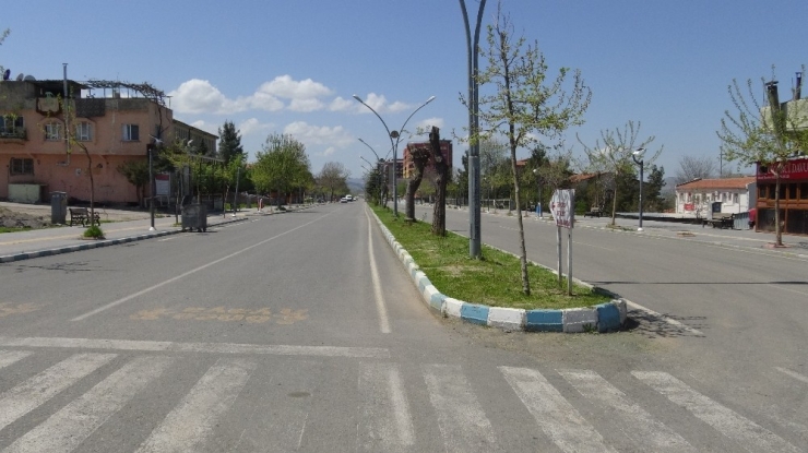 Gercüşlüler Kendi Karantina Kararını Verdi, Sokaklar Boş Kaldı