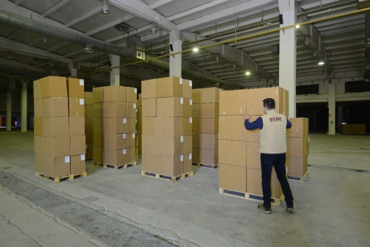 Bursa İş Dünyasına 624 Bin Maske