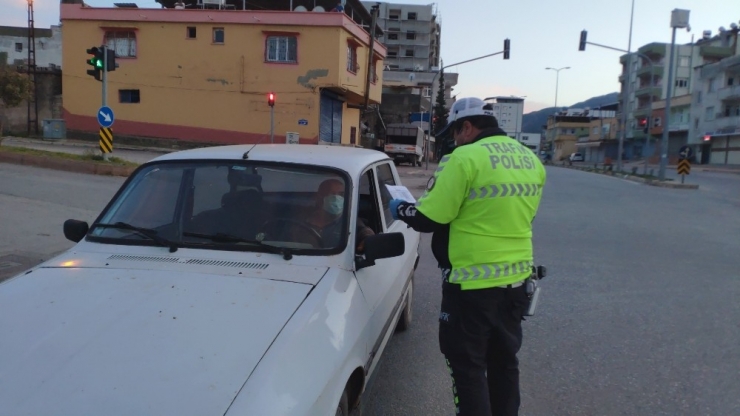 Sokağa Çıkanlar Ceza Yedi