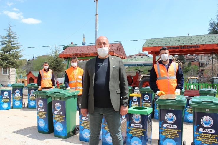 Yahşihan Belediyesi, Atık Toplama Konteynerlerini Yerleştirmeye Başladı