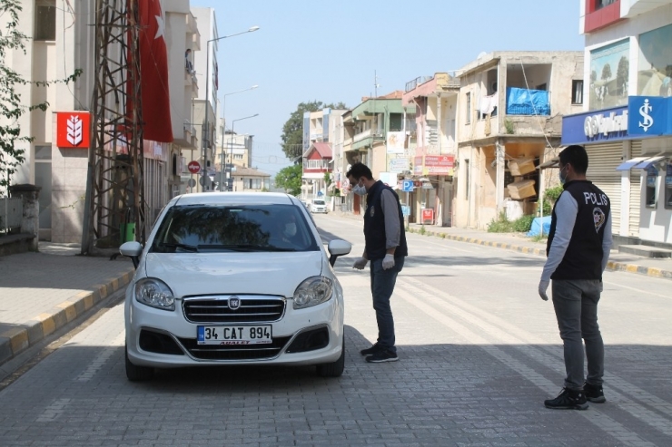 Reyhanlı’da Sokağa Çıkma Yasağı Denetimleri Devam Ediyor