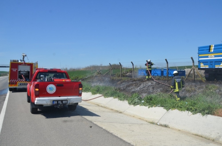 Sigara İzmariti Yangın Çıkardı