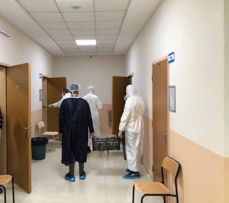 Sağlık-sen Şırnak Şubesinden Sağlık Çalışanlarına Tatlı İkramı