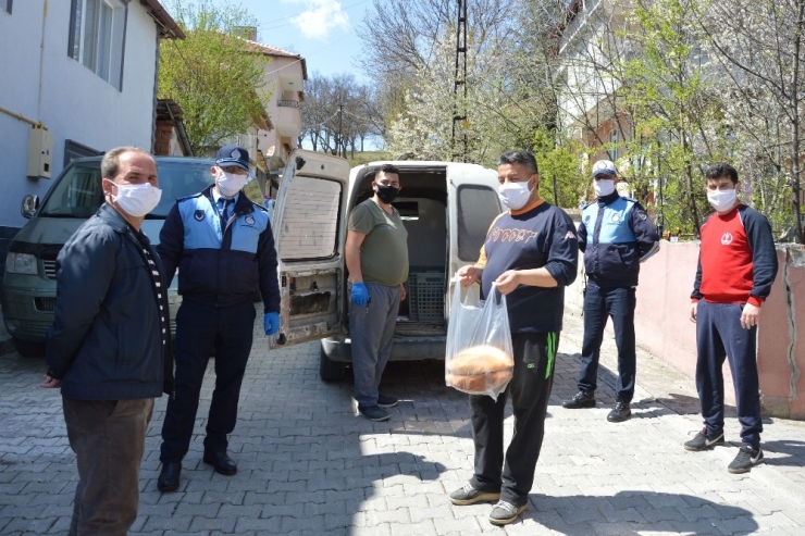 Havza Belediyesi Boş Kalan Sokaklarda Virüs Avladı