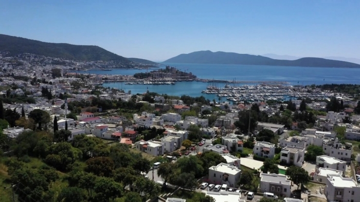 Turizmin Cenneti Bodrum Havadan Görüntülendi