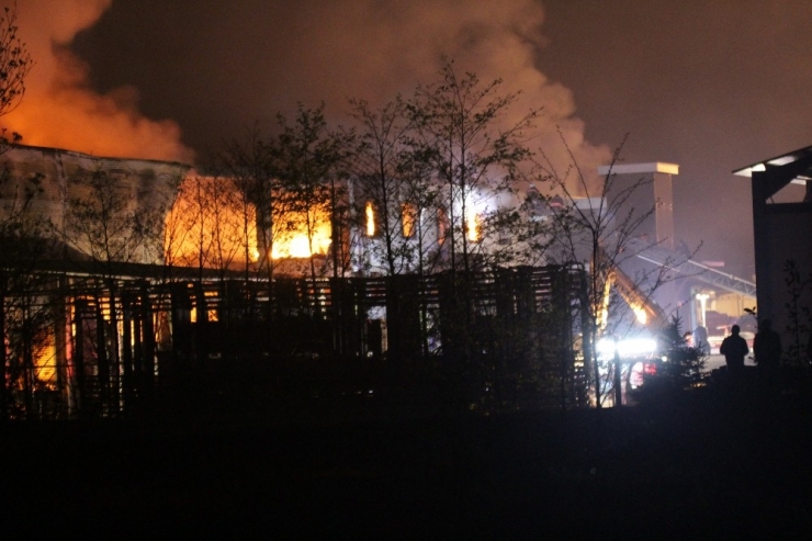 Trabzon’da Balık Fabrikasının Soğuk Hava Deposundaki Yangın Kontrol Altına Alındı