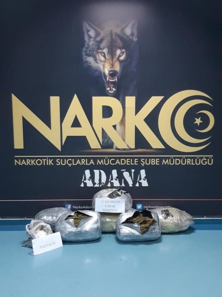 Kamyonetin Zulasından 31 Kilo Uyuşturucu Çıktı