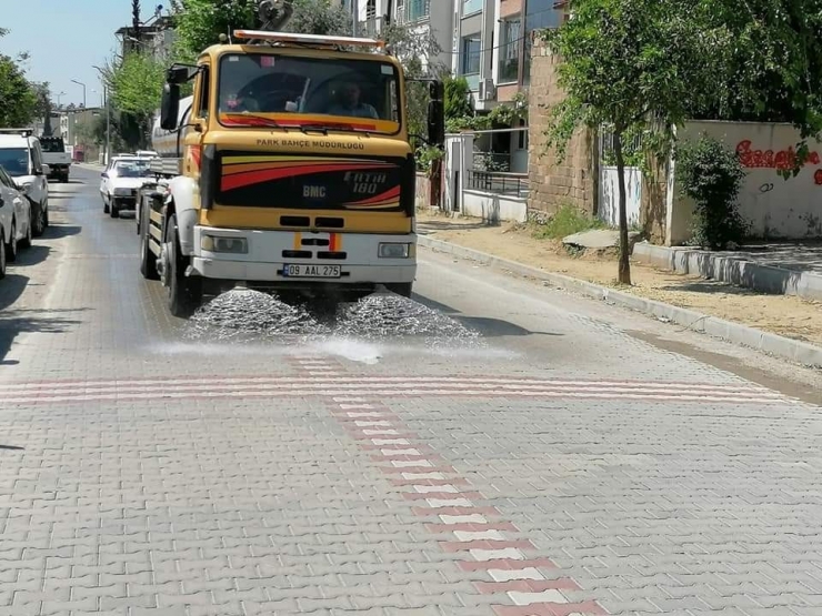 Başkan Özcan Nazilli’de Denetlemelerde Bulundu