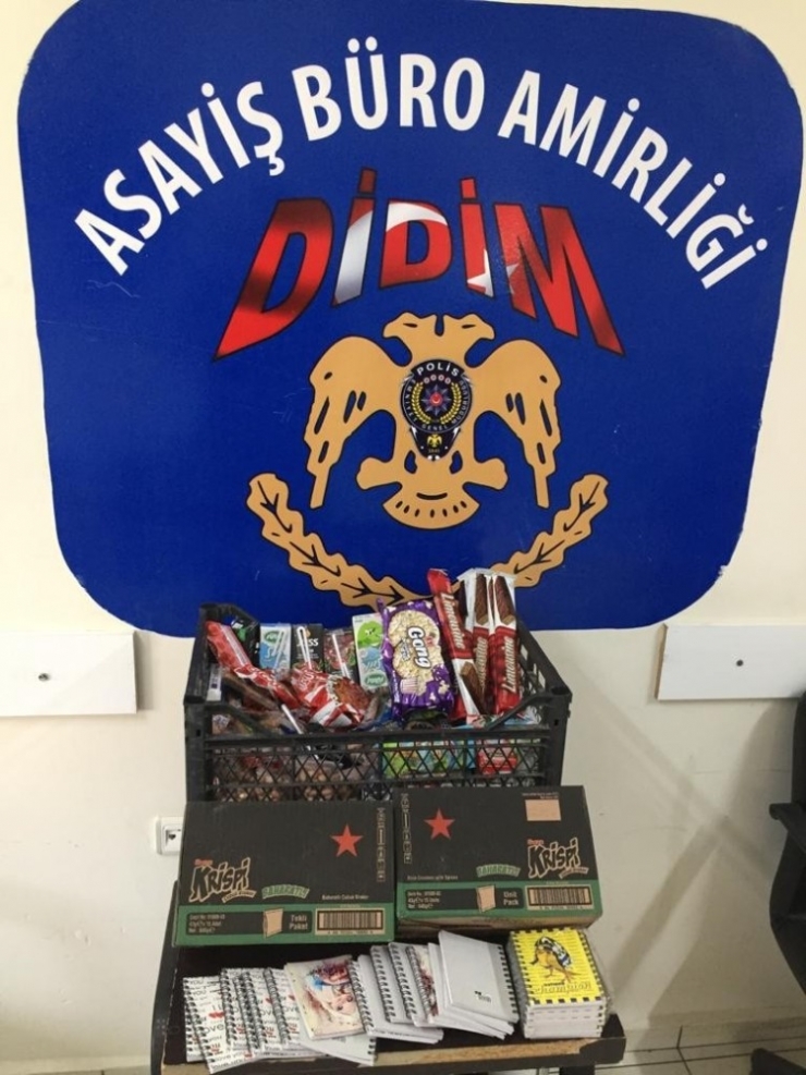 Didim’de Kantin Hırsızları Yakayı Ele Verdi