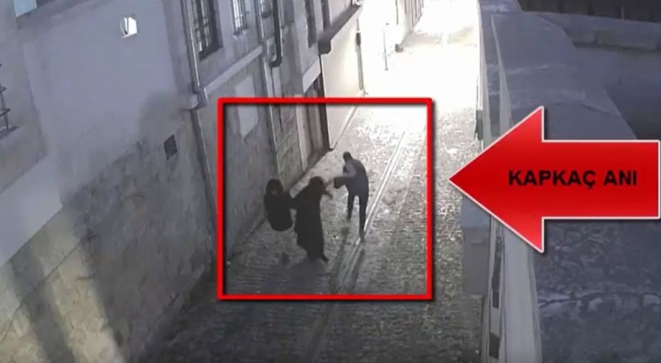 Kaptı Ama Kaçamadan Yakalandı