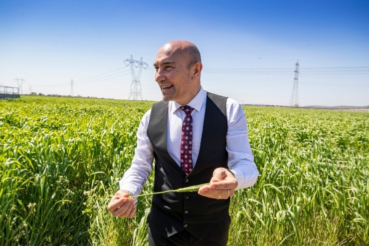 Tunç Soyer, Karakılçık Buğday Tarlasından Çiftçilere Seslendi