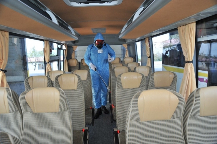 Msb Personelinin Kullandığı Araçlar Düzenli Olarak Dezenfekte Ediliyor