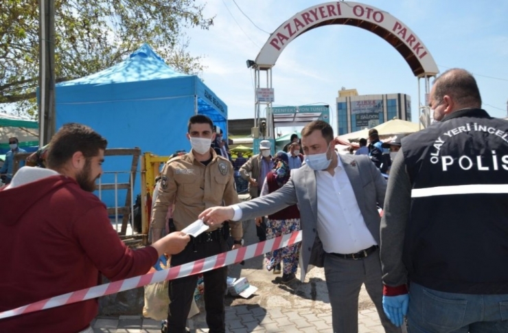 Ezine’de Vatandaşlara ’Borel’ Dağıtıldı