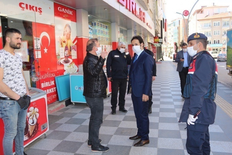 Kaymakam Ataman Korona Virüs Tedbirlerini İnceledi