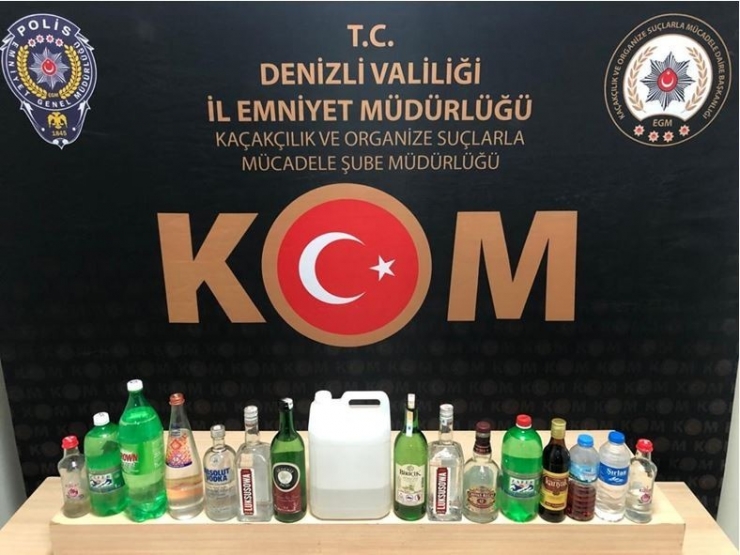 Polis 3 Bin 700 Litre Karışımlı Kaçak Akaryakıt Ele Geçirdi