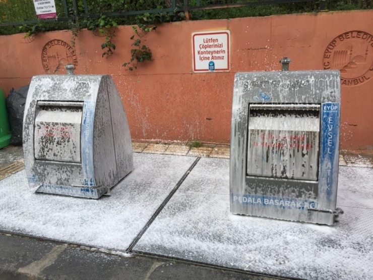 Eyüpsultan Mahallelerinde Dezenfeksiyon Çalışması Yapıldı