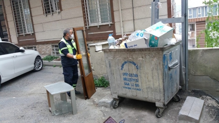 Eyüpsultan Mahallelerinde Dezenfeksiyon Çalışması Yapıldı