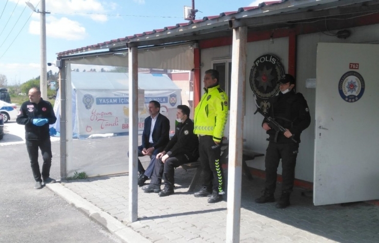 Başkan Şahin’den Denetleme Noktasına Ziyaret