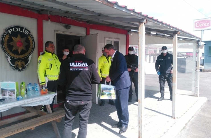 Başkan Şahin’den Denetleme Noktasına Ziyaret