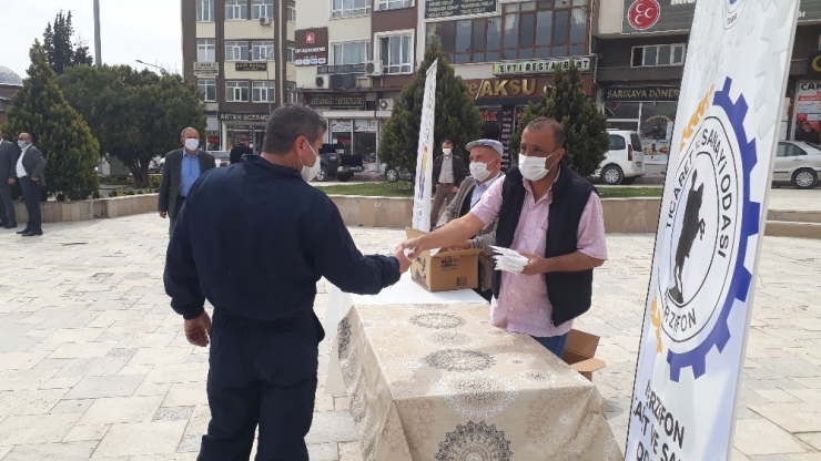 Merzifon Tso’dan Vatandaşa Maske