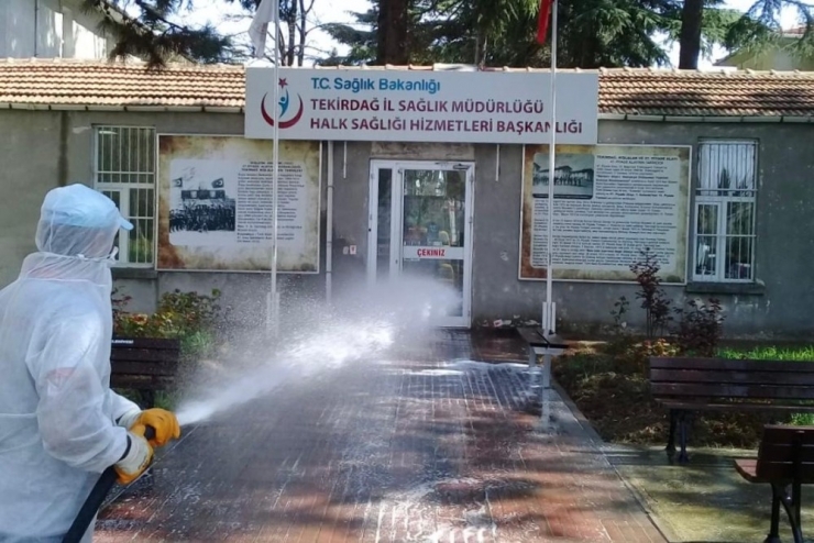 Cadde Ve Sokak Dezenfeksiyon Çalışmaları Aralıksız Sürüyor