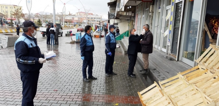 Çaldıran Belediyesinden Korona Virüs Denetimi