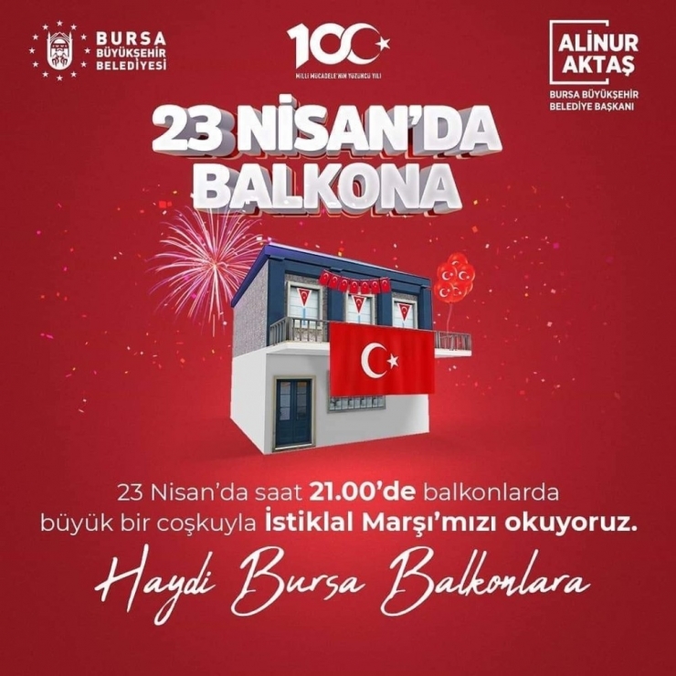 Bursa, 23 Nisan Coşkusuna Hazır
