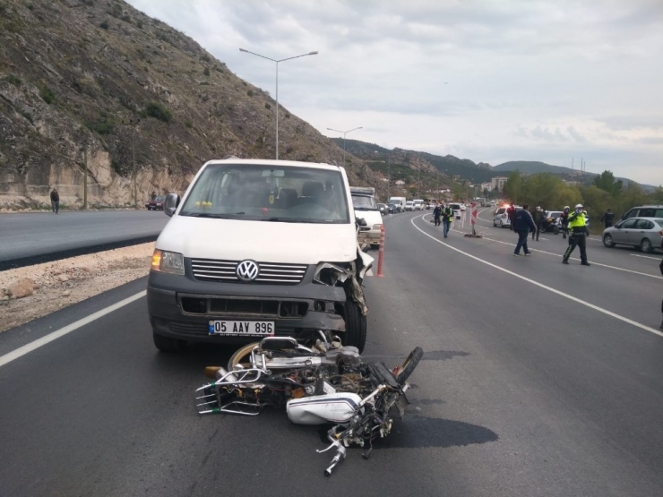 Yeni Aldığı Motosikletiyle Kaza Yaptı, Hayatını Kaybetti