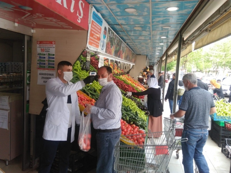 Batman’da Ramazan Öncesi Marketlerde Korona Virüs Tedbirleri Artırıldı