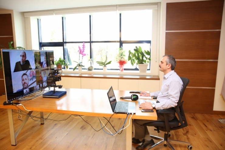 Başkan Çiftçi, Dernek Başkanlarıyla Video Konferansla Görüştü