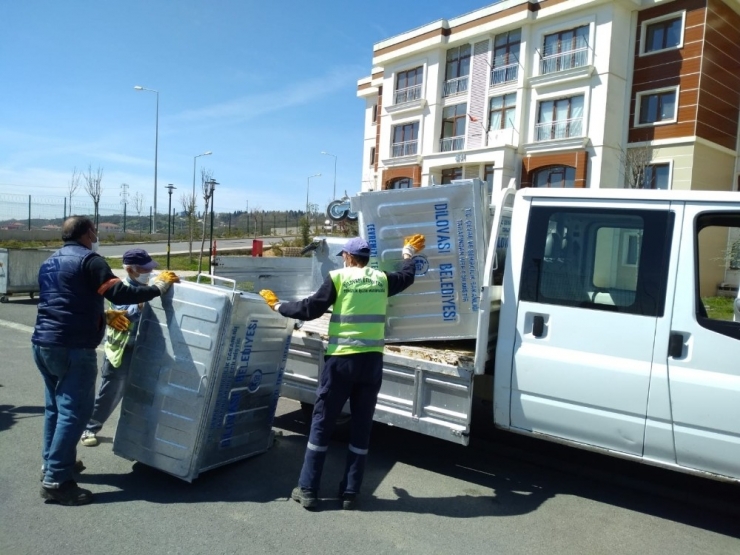 Dilovası’na 400 Yeni Çöp Konteyneri