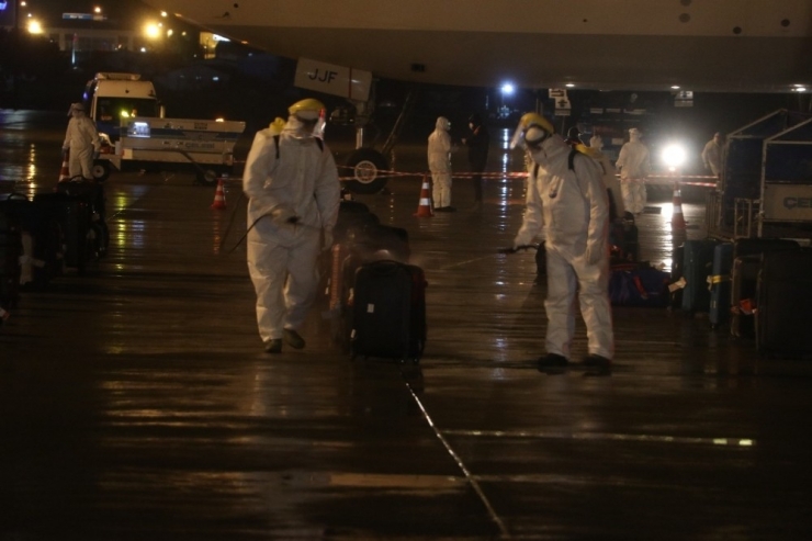 Belçika’dan 328 Kişi Trabzon’a Getirildi