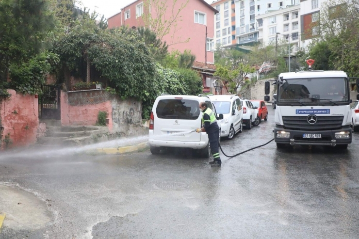 İslambey Mahallesi’nde Temizlik Çalışması Yapıldı