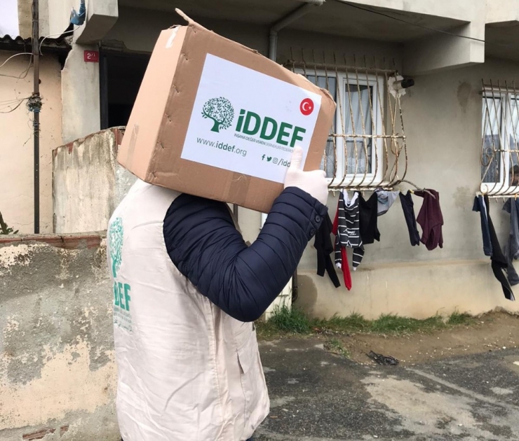 İddef’ten İhtiyaç Sahiplerine Yardım Eli